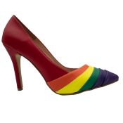 Pride Rainbow Pump To Size 17